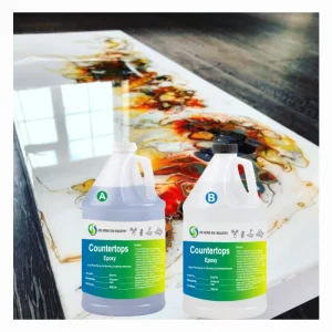 Art Coat DIY Epoxy Resin Kit Zero VOCs Extended Working Time UV Resistant Resin