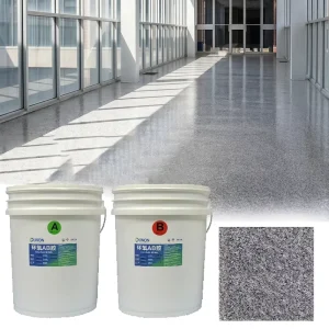 Artistic High Gloss Bubble Free Self Leveling Epoxy Adhesive for Marble Floor Installation Epoxy Resin for Floors Marble