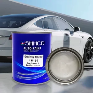 Automotive Refinish Paint Liquid Coating Single Component Acrylic Basecoat White Pearl for Boat Car Spray