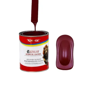 B16 Deep Purple Red 2K Acrylic Liquid Coating Car Paint High Plumpness High Gloss UV Resistance for Car Repair Shops Body Repair