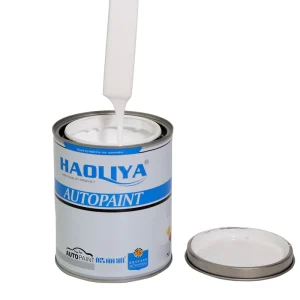 B200F 2K Pure White Topcoat High Gloss Auto Paint with Hardener for Car Refinish Body Repair Factory Direct