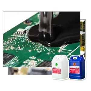 Black Electronic Epoxy Resin Potting Glue Waterproof Anti Corrosion for PCB LED Drivers