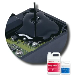 Black Epoxy Potting Glue for Electronic Components