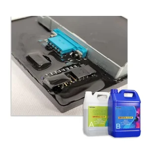 Black Epoxy Resin Glue for Electronic Potting