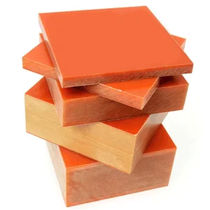 Black Orange Phenolic Resin Paper Laminated Sheet Custom Cutting Processing Service Available