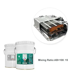 Black 两组分聚氨酯浇注树脂电子封装复合材料，适用于运输PCB应用，高容量