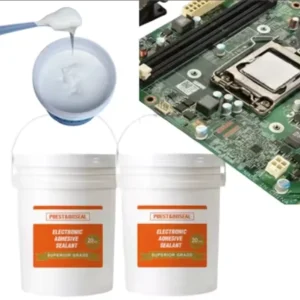 Black Two Components Polyurethane Resin Potting Glue 5:1 Mixing Ratio Model 9008-5-5 for Electronic Components Waterproof