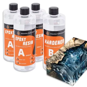Bright Surface Epoxy Resin 3 1 Fast Dry Two component Clear Liquid for Art Craft Projects