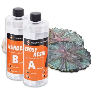 Bright Surface No Foam Epoxy Resin Two Component Clear Liquid Art Resin for DIY Resin Artwork