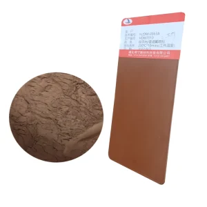 Brown PVDF Coating Grade Thermoplastic Fluorocarbon Powder Coating Paints Good Resistance Spray