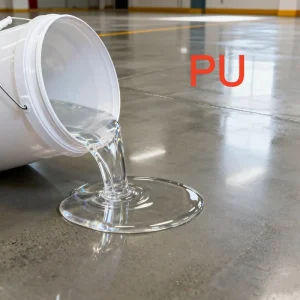 CNMI Anti Yellowing Wear Resistant Transparent Top Coat Polyurethane Clear Floor Varnish for Concrete Floor Surface Protection