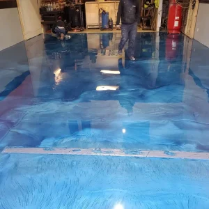 CNMI Crystal Clear Resin FL210 Epoxy Resin Kit for 3D Floor and 3D Ceiling Epoxy and Hardener Bulk Adhesives