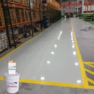 CNMI High Solid Content Epoxy Floor Coating for Warehouse &Car Parking Water based Epoxy Resin Floor Coating