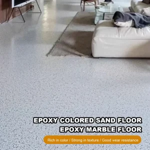 CNMI Water Based Paint High Glossy Marble Effect Self Leveling Epoxy Floor Paint for Concrete for Interior Coating & Paint