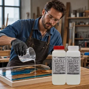 Chemical Resistant Clear Epoxy Resin for Decorative Coating Casting and Bonding