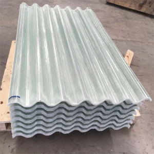 China Manufacturer 0.8Mm Greenhouse Frp Corrugated Transparent Panels