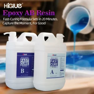 Clear AB Epoxy Resin Kit High Gloss Hardener for River Table Casting DIY Crafts
