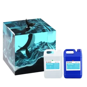 Clear Casting Wood Table Top Epoxy Resin for DIY Woodworking and River Table Tops