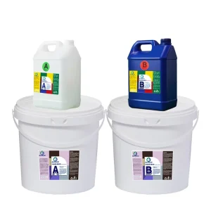 Clear Crystal Epoxy Resin for Pebble Stones Bound Gravel Aggregate Outdoor Floor Coating Adhesive Sealant