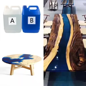 Clear ECO Epoxy Resin AB Glue Liquid Floor Usa for River Tables Wood and Resin Combined Art Tables Crafts Accessories