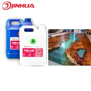 Clear Epoxy Resin Liquid Glass Resina Expoxi Deep Casting Epoxy Resin for Wood River Tables