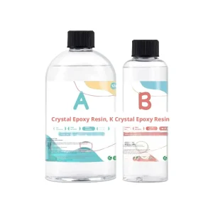 Clear Hard Epoxy Resin AB Glue Kit Crystal Casting Resin for DIY Jewelry and Crafts