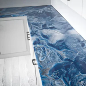 Clear Transparent Epoxy Resin 2 Gallon Kit Counter Tops for Kitchen Worktops