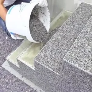 Color Flakes Chips with Epoxy Resin Flooring for Concrete Floor