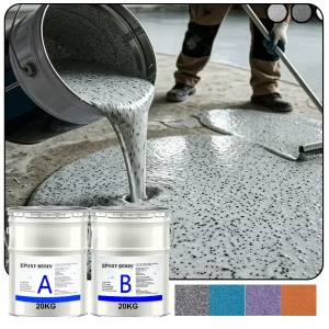 Colored Sand Flooring Paint Self leveling Colored Sand Epoxy Floor Coating Epoxy Resin