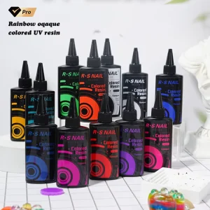 Colored UV Resin Art Resin Crystal Clear Formula the Artist’s Resin for Coating