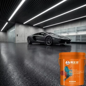 Commercial Grade Epoxy Resin Colored Sand Self Leveling Floor Coating Long Lasting Wear proof Paint for Supermarket Floor
