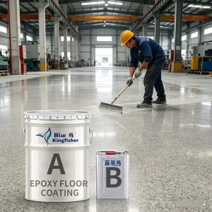 Concrete Resurfacer Self-Leveling Epoxy with Stone Effect Overlay for Old Concrete Seamless Terrazzo Finish