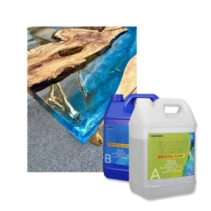 Crystal Clear Double Components Epoxy Resin Casting and Coating Epoxy Resin Dinning Tables
