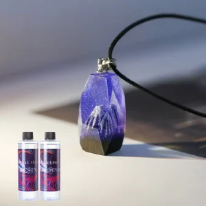 Crystal Clear Epoxy Resin Starter Kits with Molds for Beginners DIY Crafts Art Resin
