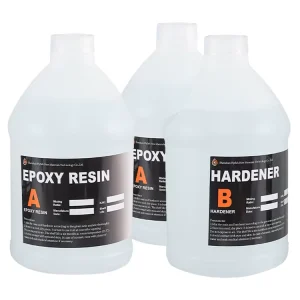 Crystal Clear Hard Bubble free Resin Epoxy 2:1 Deep Pour Epoxy Resin for River Table Making