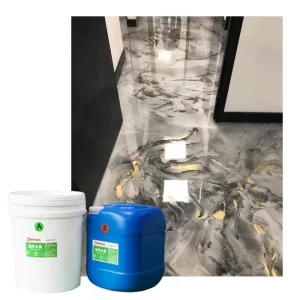Crystal Clear High Adhesion 3D Epoxy Resin for Art Epoxy Flooring Durable Coating for Hotel Mall Home
