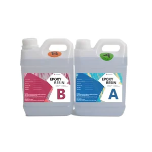 Crystal Clear Liquid Epoxy Resin Yellowing Resistant Bubble Free Resina Epoxica for DIY Resin Table