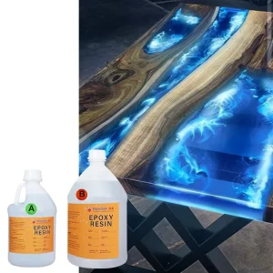 Crystal Clear Non Toxic Casting and Coating Deep Pour Epoxy Resin for Table Furniture Decoration