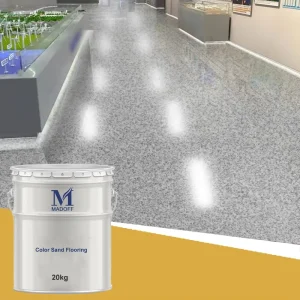 Crystal Clear Resin Floor Epoxy Resin for Interior and Exterior Packing Lot Wear Resistant and Durable Epoxy Resin Floors