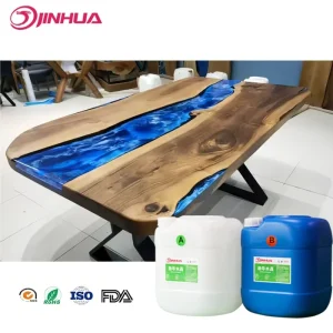 Crystal Clear River Table Epoxy Resin Kit Easy Mix Casting Resin for Beginners & Professionals