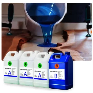 Crystal High Gloss Bubbles Liquid Epoxy Resin Free Clear for Crafts and Wood Table Art