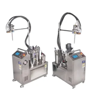 Custom Automatic High Precision Gear Pump Mixing Measuring Two Component Epoxy Resin Glue Filling Machine Technical