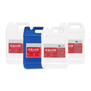 Custom Label Packaging 3:1 Easy to Operate Epoxy Resin AB Glue For Construction Use Floor Decoration 3D Effect