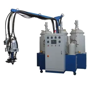 Custom Two Component Epoxy Resin Glue Filling Machine PLC Control High Automatic Mixing Accurate Filling Motor Core Component