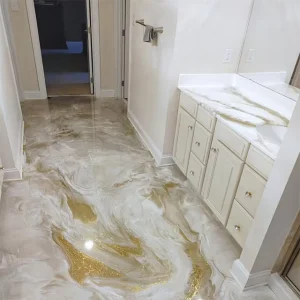 Customize Epoxy Industrial Workshop Floor Resin for Metallic Floor