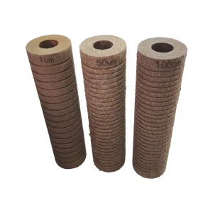 Customized Phenolic Resin Bonded Filter Cartridges Sintered Resin Filter Cartridge for Organic Liquid and Oil Filtering