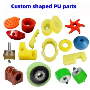 Customized Polyurethane Injection Molded Parts Wear resistant Cutting Service Industrial Use High Precision Tolerance