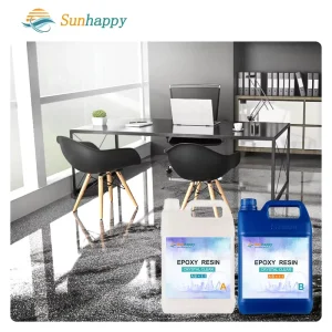 DIY Resin Epoxy Kit Complete Clear Epoxy Resin Floor Paint Color Pigments Hard Metallic 3D Epoxy Floor Coating Construction