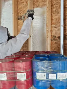 DMJ PU Double Components Adhesive Foam Material for Container Bonding Fireproof & Waterproof Insulation in Construction