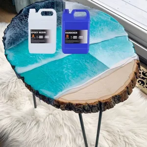 Deep Pour Casting Kit Epoxy Resin and Hardener Liquids Epoxy Table Top Crystal Clear for Wood